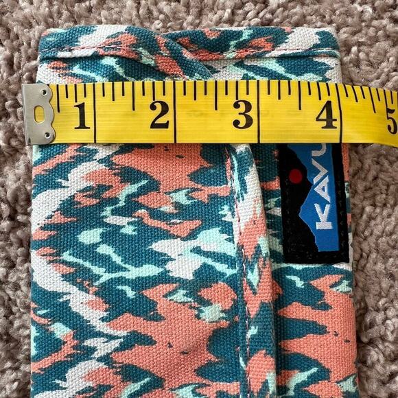 KAVU Big Spender Beach Paint Tri Fold Magnetic Snap Wallet Boho Western - Picture 10 of 10